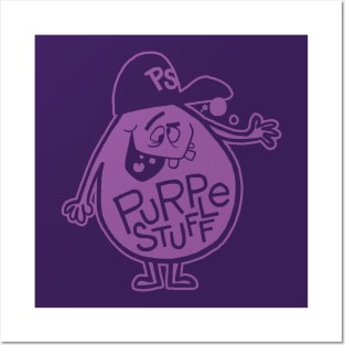 The Purple Stuff Posters and Art
